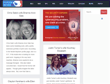 Tablet Screenshot of playerwives.com
